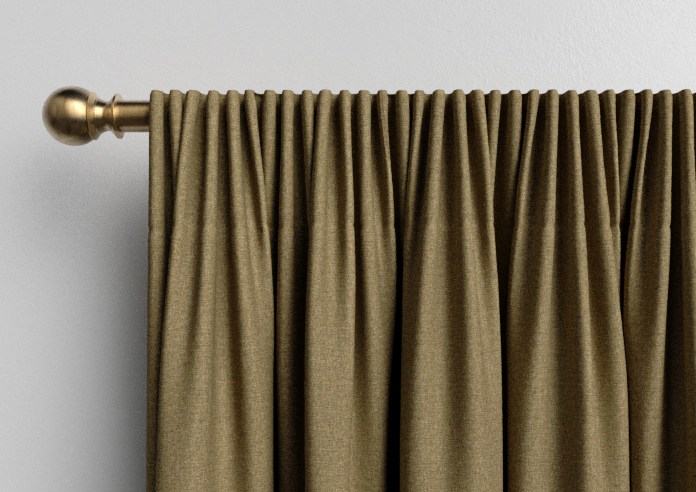 Carina, Ochre - Made to Measure Curtains - Image 9